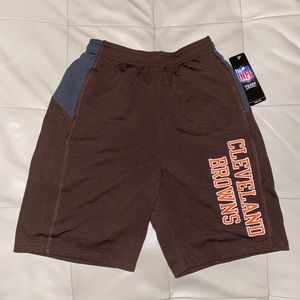 NWT Cleveland Browns Shorts youth medium